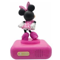 Будилник Lexibook Disney Minnie, детски будилник с нощна светлина, звуци и мелодии, LCD екран с подс, снимка 5 - Детски нощни лампи - 45360744