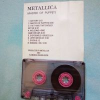 Metallica - Master of Puppets, снимка 2 - Аудио касети - 45699395