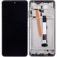 Оригинален LCD Дисплей с тъчскрийн и рамка за Xiaomi Poco X3 Pro (2021), снимка 1 - Резервни части за телефони - 45350455
