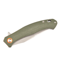 Сгъваем нож Dulotec K213 - зелен 8Cr13Mov неръждаема стомана, снимка 5 - Ножове - 45007409