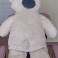 Голям плюшен мечок с дънкови кръпки , снимка 5 - Плюшени играчки - 45265683