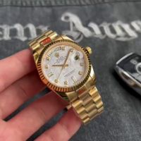 Мъжки часовник Rolex Day-Date 40 с автоматичен механизъм, снимка 4 - Мъжки - 45109148