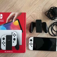  КАТО НОВ Nintendo Switch OLED - White + калъф+ игра GTA (trilogy), снимка 2 - Nintendo конзоли - 45462957
