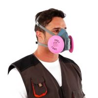 Защитна полумаска 3M еквивалент| Предпазна маска с филтри, снимка 7 - Други инструменти - 45741337