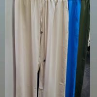 Дамски цветни, ефирни панталони, снимка 2 - Панталони - 45416921