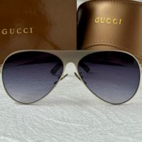 Gucci 2024 мъжки дамски унисекс слънчеви очила авиатор 5 цвята, снимка 9 - Слънчеви и диоптрични очила - 45521172