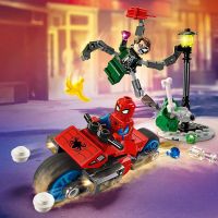 LEGO® Marvel Super Heroes 76275 - Преследване с мотоциклети: Спайдърмен срещу Док Ок, снимка 7 - Конструктори - 45614277
