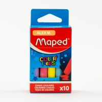 4704 Цветни тебешири Maped, 10 цвята, снимка 4 - Ученически пособия, канцеларски материали - 45279535