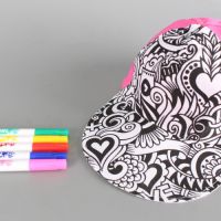 Комплект шапка за оцветяване, снимка 1 - Рисуване и оцветяване - 45354786
