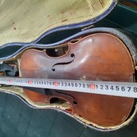 Стара маркова цигулка, снимка 6 - Антикварни и старинни предмети - 45437359