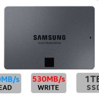 SAMSUNG 870 QVO, 1TB, SATA III, 2.5 inch Solid State Drive (SSD) диск ссд лаптоп настолен, снимка 1 - Твърди дискове - 45192491