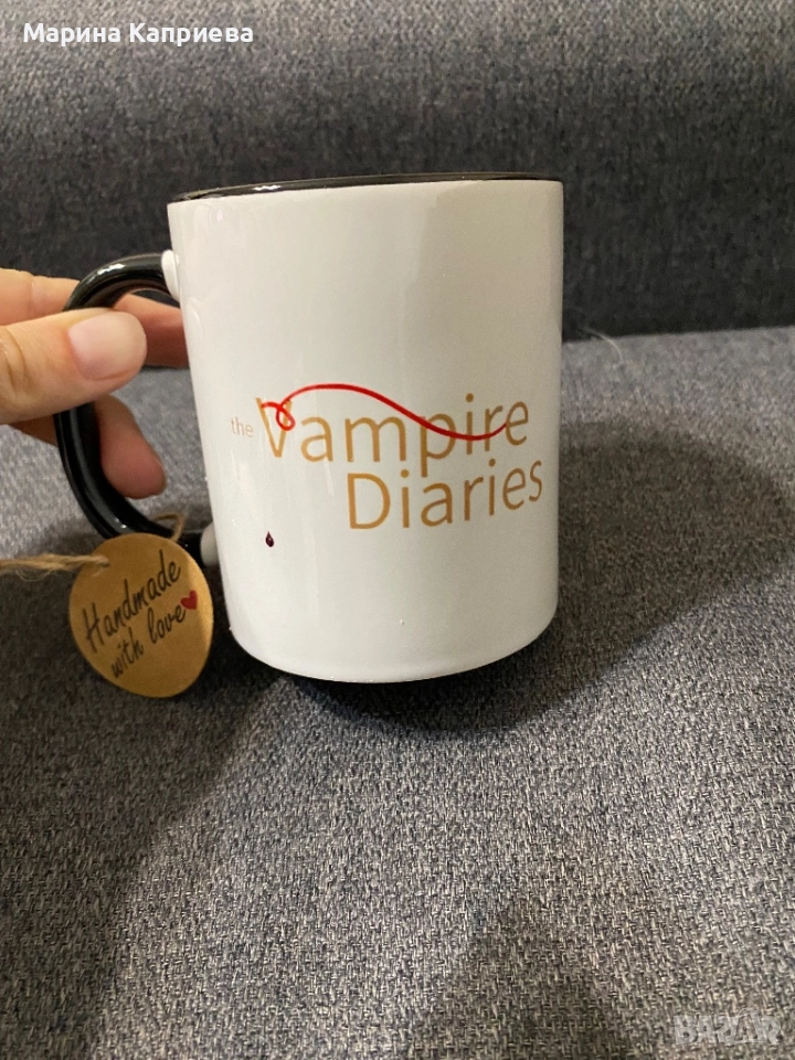 Нови тематични порцеланова чаши на Дневниците на вампира. Различни модели , снимка 1
