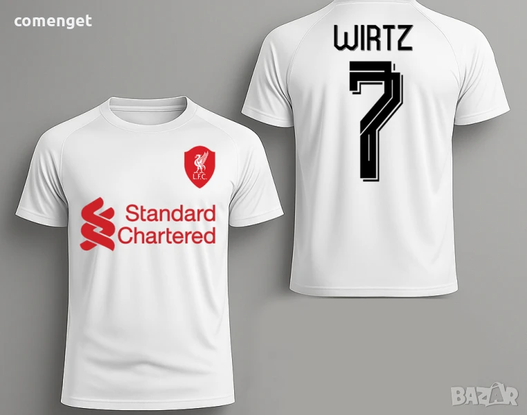 DRI-FIT! Тениски ЛИВЪРПУЛ / LIVERPOOL AWAY С ИМЕ И НОМЕР ПО ИЗБОР!, снимка 1