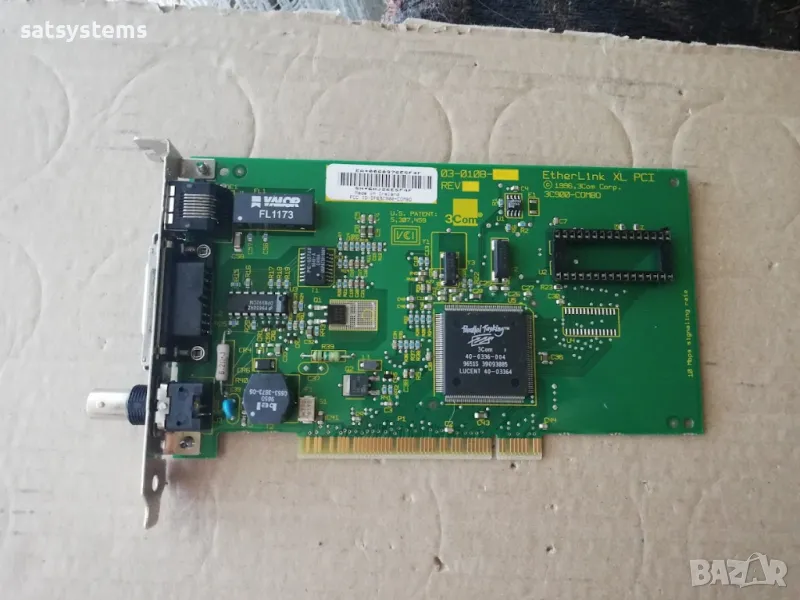 3COM 3C900-Combo EtherLink XL PCI Card, снимка 1