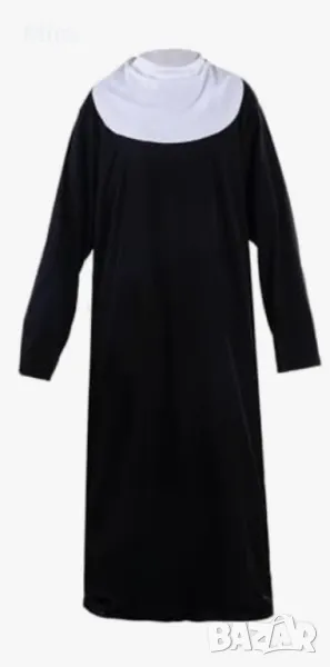 XL/ 2XL Черна рокля за парти/монахиня/, снимка 1