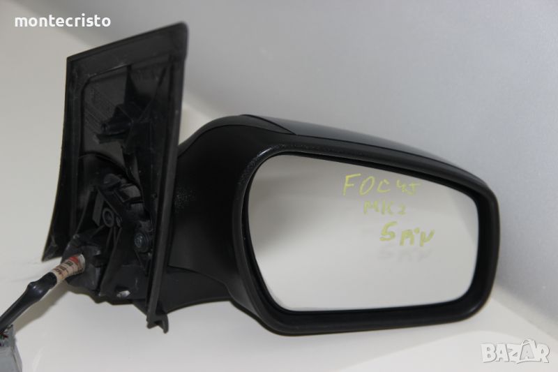 Дясно електрическо огледало Ford Fiesta MK2 (2004-2008г.) 5 пина / 1371202 / ✔️Цвят: Тъмно сиво, снимка 1
