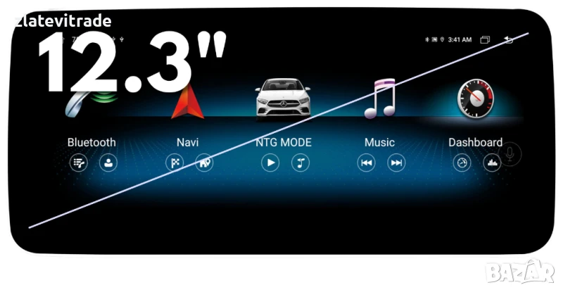 MERCEDES BENZ W205 X253 W470 W447 VITO VIANO 2015 – 2020- 12.3“ 1209, снимка 1