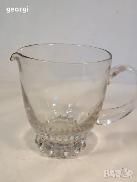 масивна стъклена кана 7/4, снимка 1