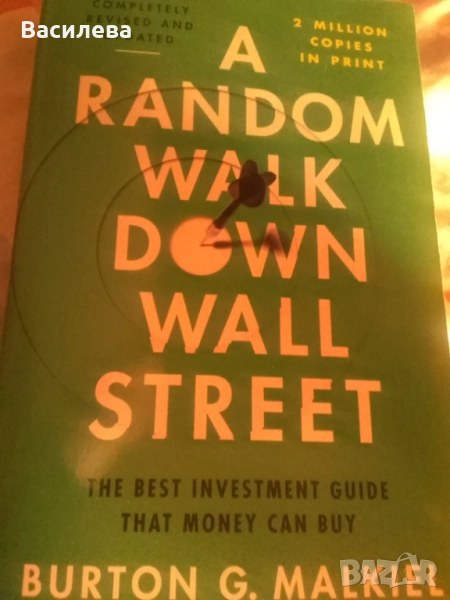 A Random Walk Down Wall Street: The Best Investment Guide That Money Can Buy - Burton Gordon Malkiel, снимка 1