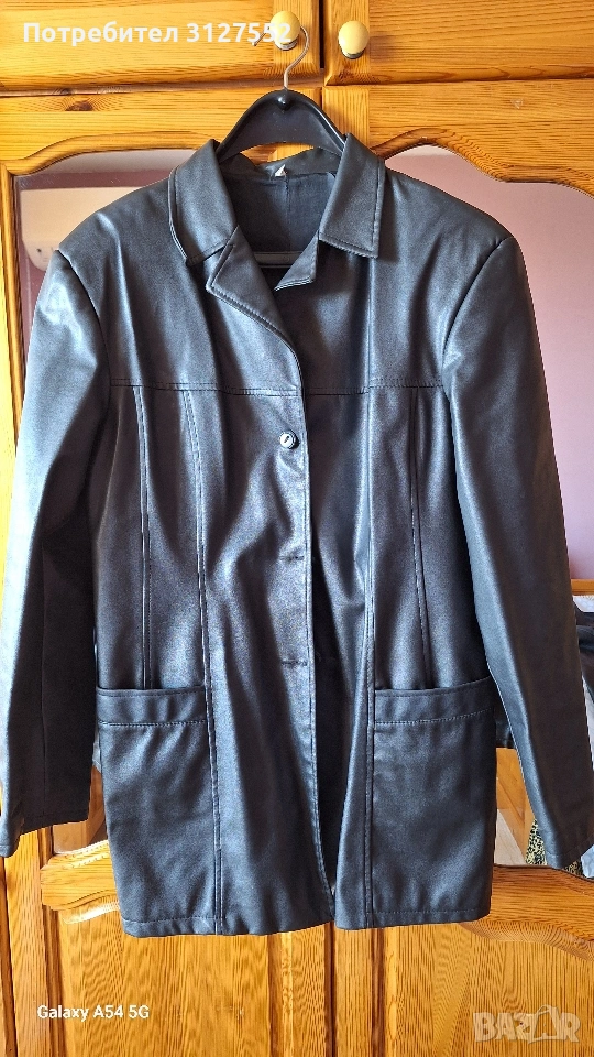 Кожено сако изкуствена кожа-еко, снимка 1
