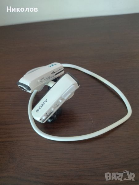 Продавам слушалки тип тапа с вграден mp3 player SONY NWZ-W252 2GB, снимка 1