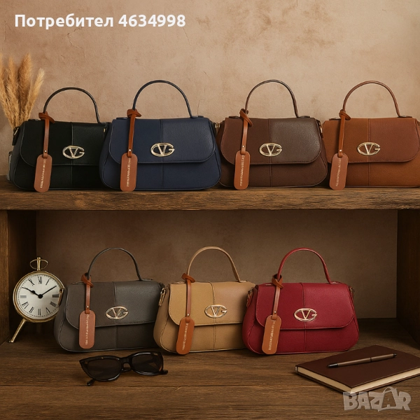 Модерна дамска чанта с елегантен дизайн и удобство, снимка 1