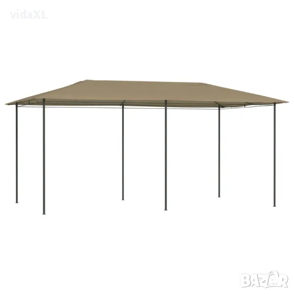 vidaXL Шатра, 2,98x5,3x2,59 м, таупе, 160 г/м²（SKU:313621）, снимка 1