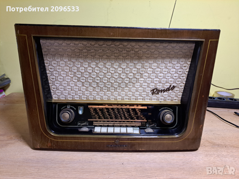Винтидж Радио - Telefunken Rondo 55, снимка 1