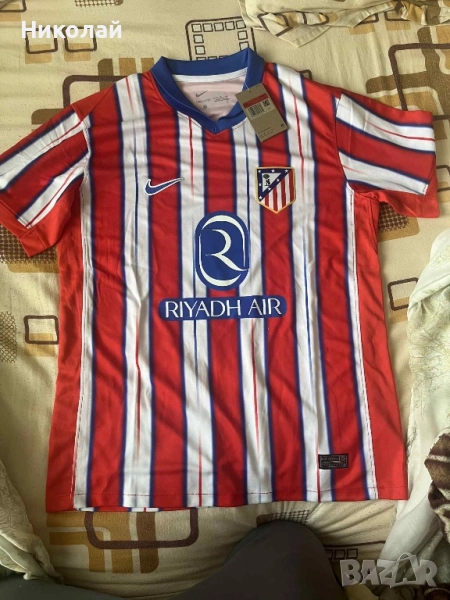Продава футболна тениска на Атлетико Мадрид сезон 2024/2025, снимка 1