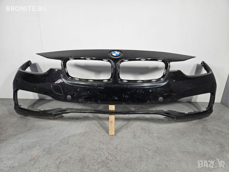 Предна броня BMW 3 F30 F31 LCI БМВ 3 Ф30 Ф31 2015 – 2018г OE: 7386283, снимка 1