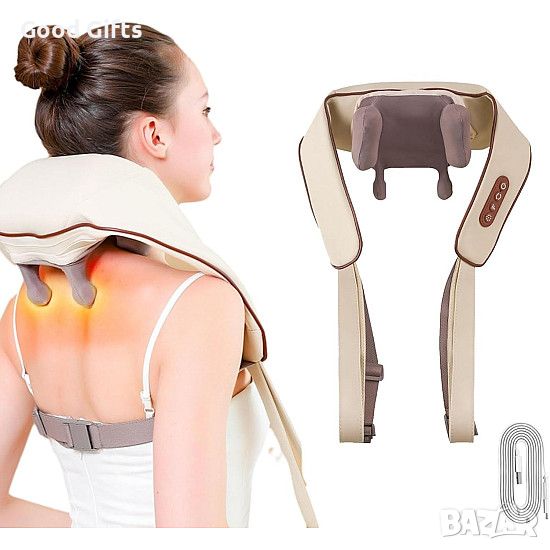 Безжичен Масажор за Врат и тяло Neck Massager, снимка 1