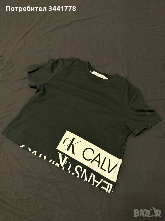 Черна тениска Calvin Klein , снимка 1