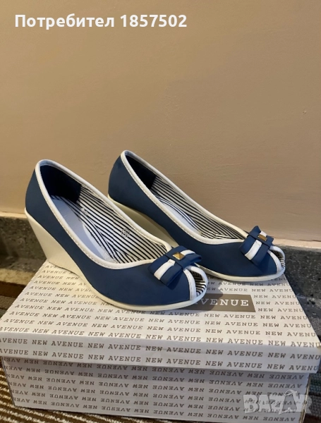 Дамски обувки на платформа, снимка 1