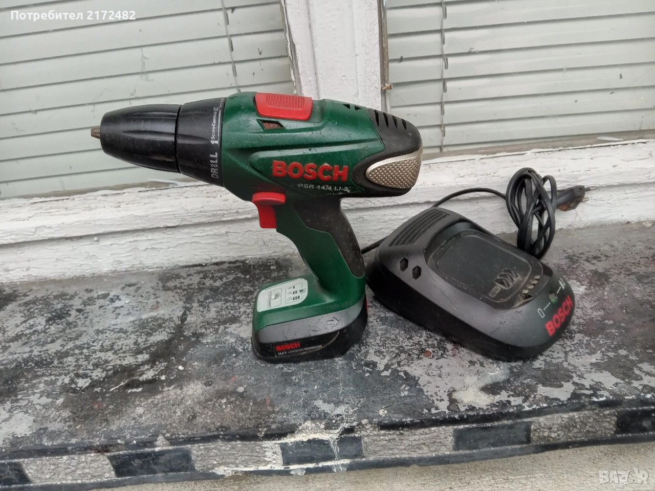 Винтоверт BOSCH PSR 14.4 Li-2, снимка 1
