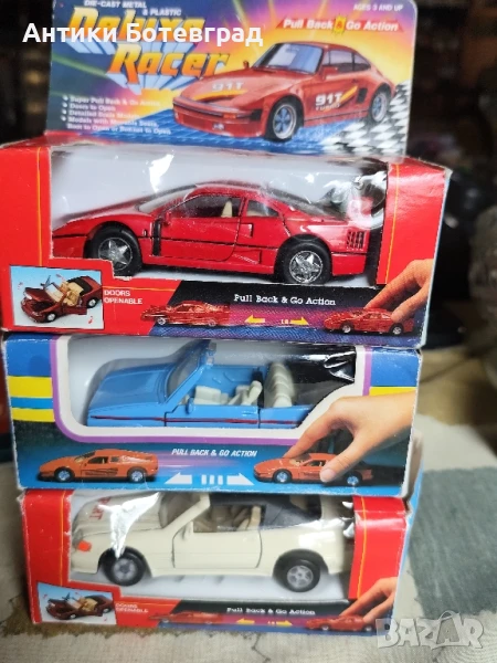 Стари колички от 90 те години 1/36 мащаб , снимка 1