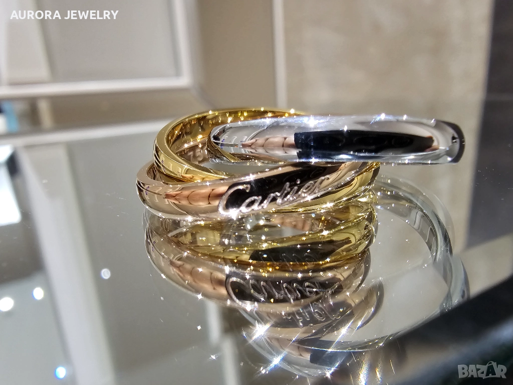 CARTIER Trinity Classic Унисекс Пръстен, снимка 1