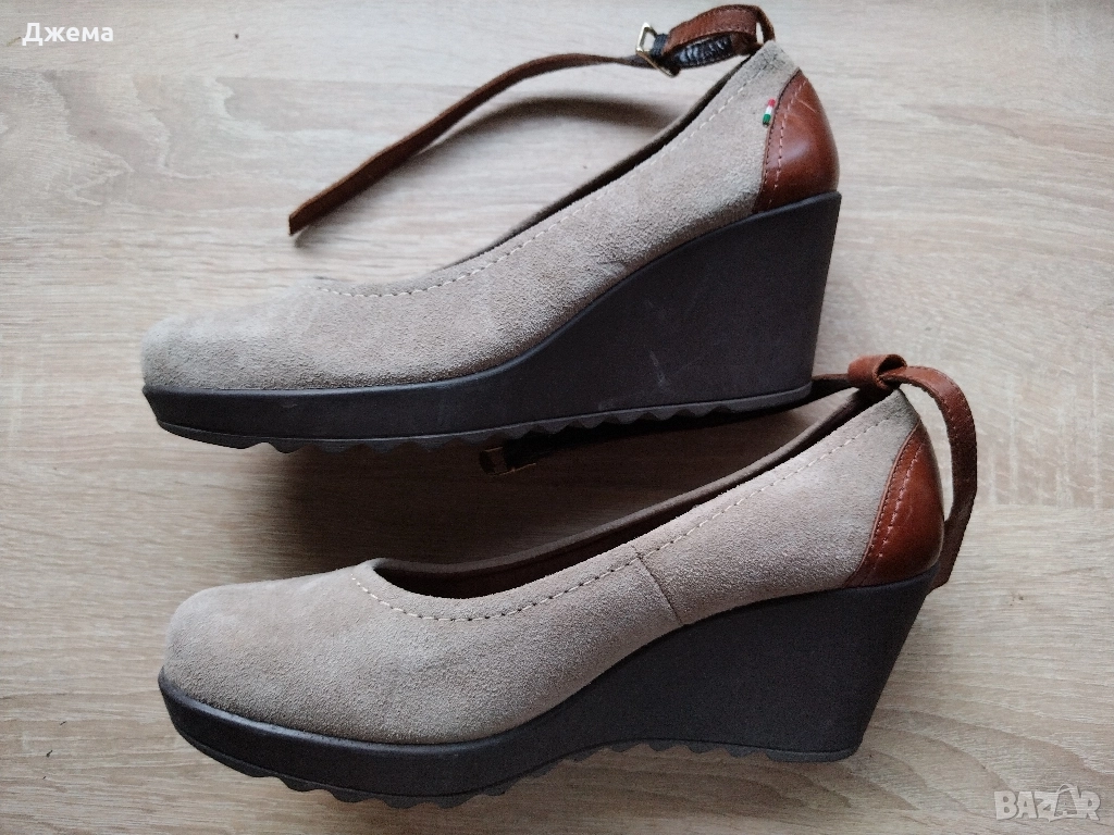 Италиански обувки на платформа, снимка 1