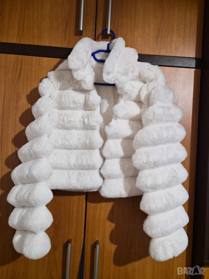 късо пухено яке л номер, снимка 1