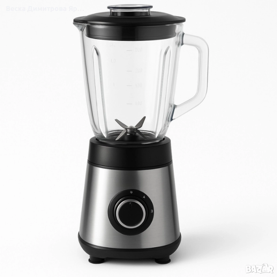 Блендер Muhler, 500W, 1.5 л, стъклена кана, снимка 1