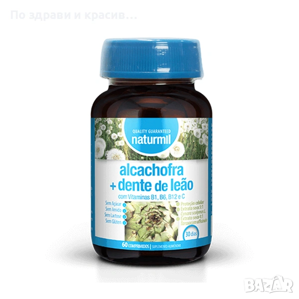 Артишок + глухарче – за черния дроб и жлъчката,, 60 таблетки, снимка 1