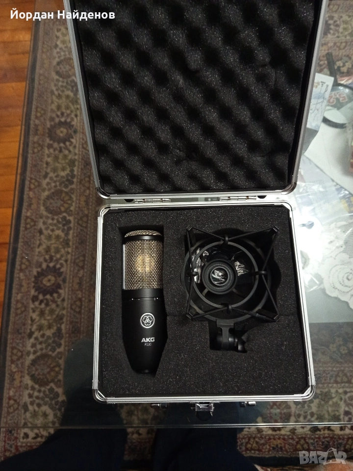 МИКРОФОН КОНДЕНЗАТОРЕН СТУДИЕН, снимка 1