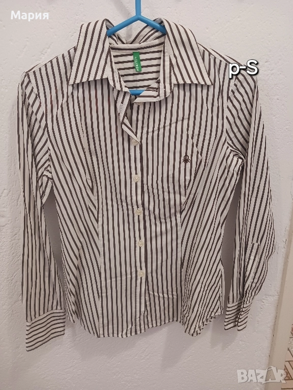 Дамска риза Benetton р-S, снимка 1