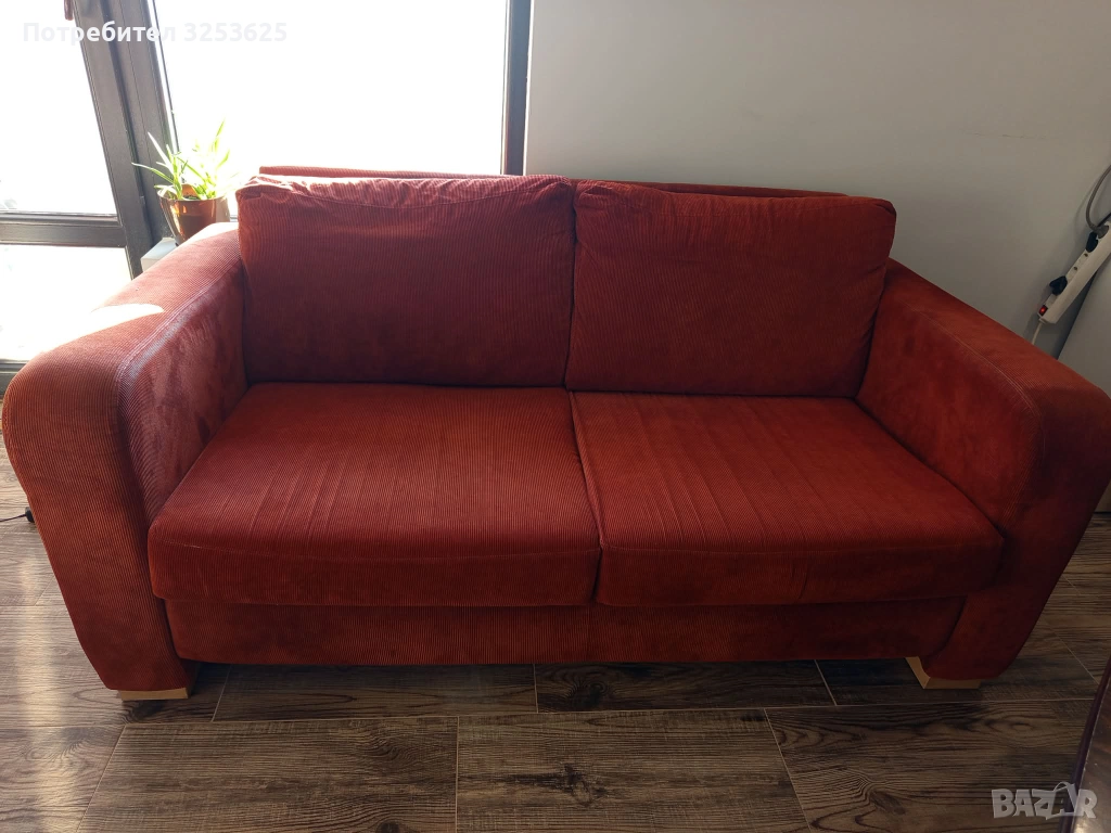 Диван текстил внос от Нидерландия , снимка 1