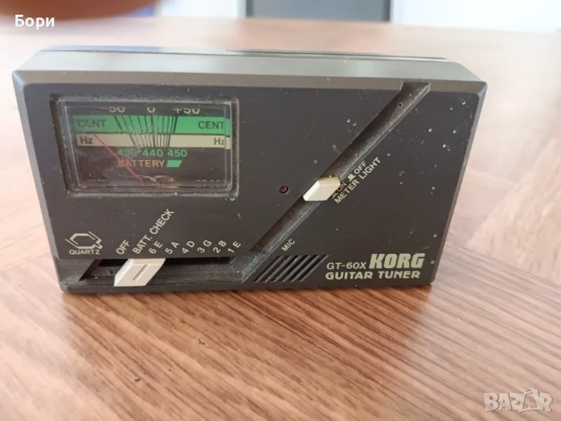 KORG GT-60X GUITAR TUNER, снимка 1