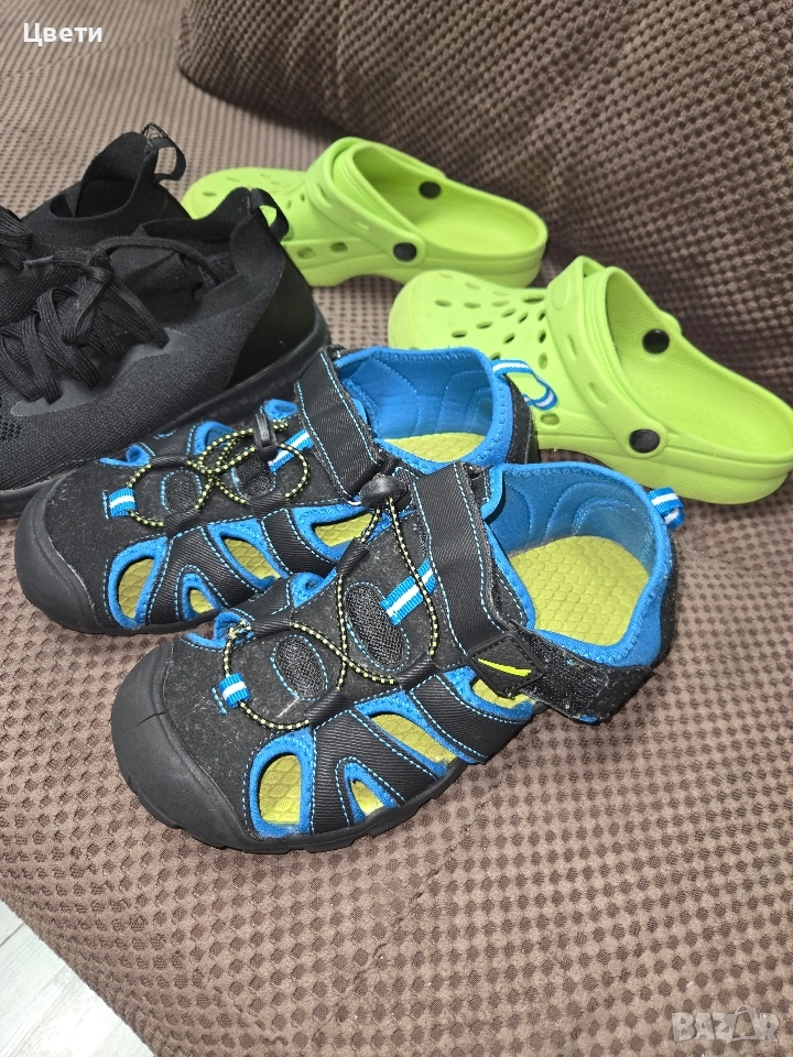 Лот 36 номер , тричифта маратонки, сандали и чехли, снимка 1