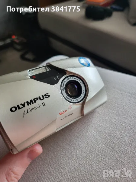 Olympus Mju 2 Silver отличен , снимка 1