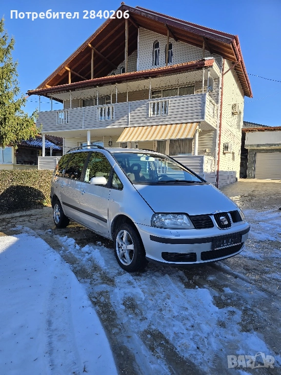 Seat Alhambra 1.9tdi,116ks,7mest., снимка 1