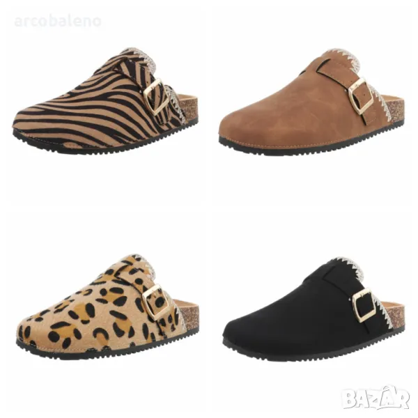 Дамски летни чехли, 4цвята , снимка 1