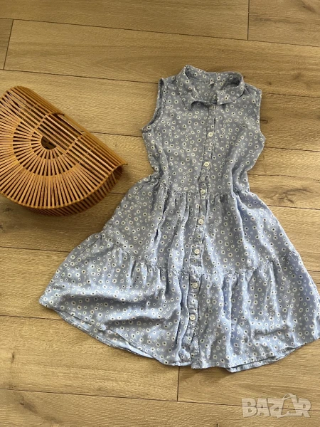 Синя лятна рокля, снимка 1