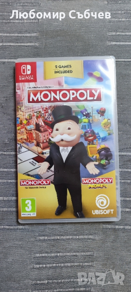 Игра monopoly 2в1 за nintendo switch , снимка 1
